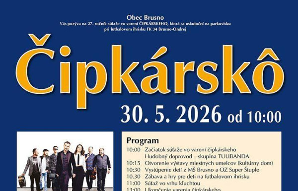 Čipkárskô Brusno 2026